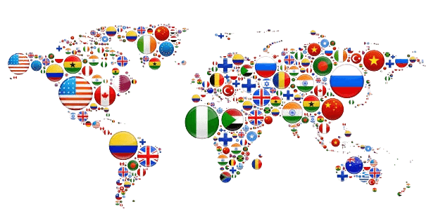 Global community illustration